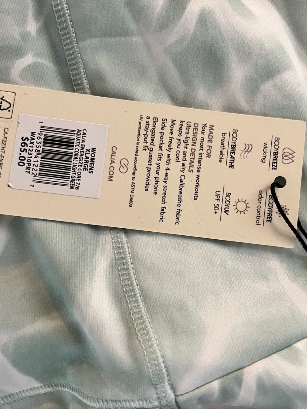 Calia Energize High Rise Leggings NWT - Picture 4 of 8